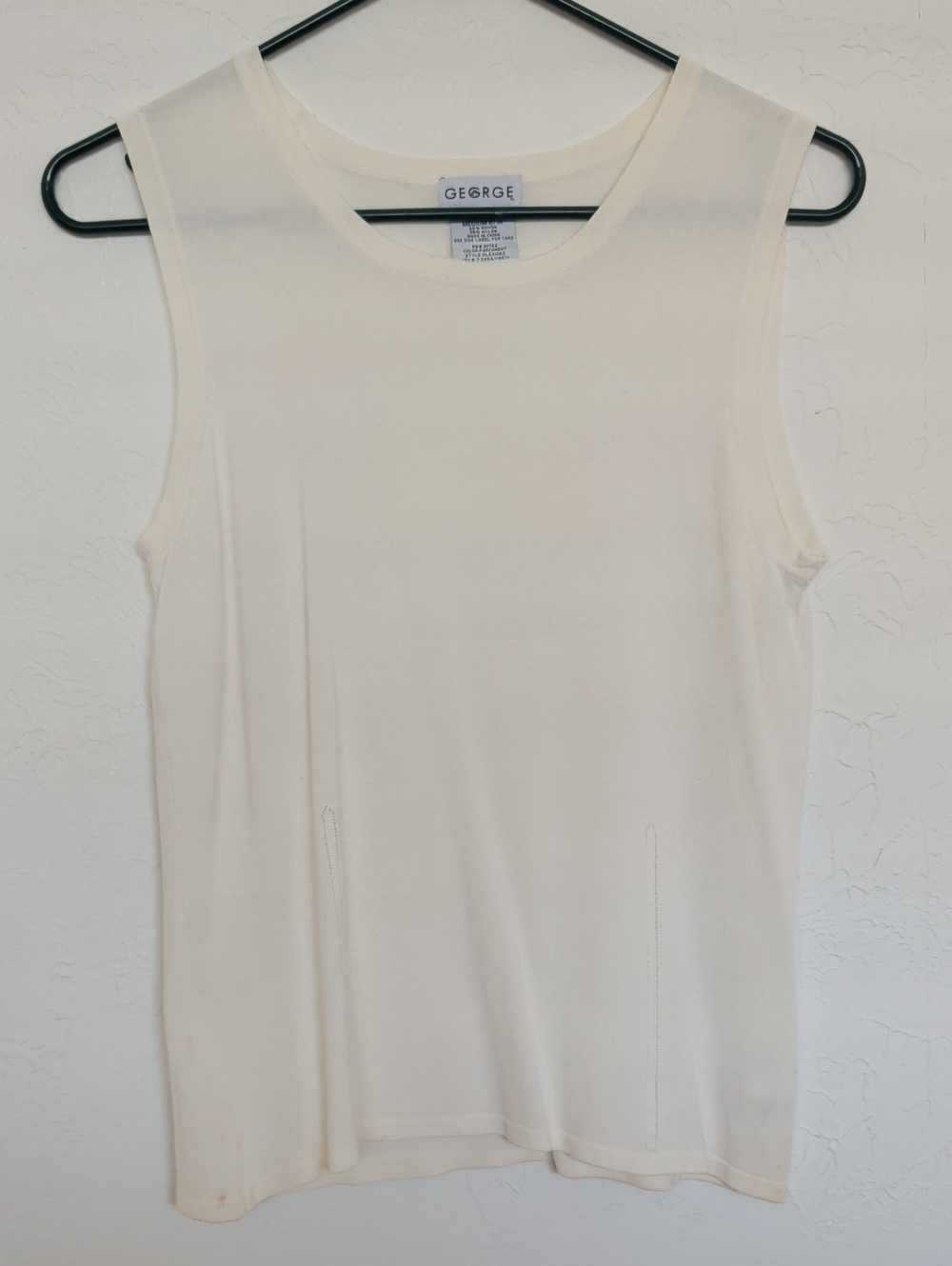 Vintage Cream Tank Top